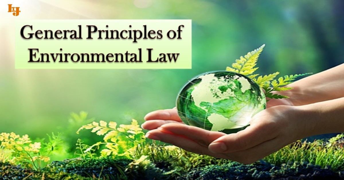 general principle of international environmental law