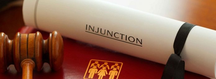 Temporary injunction