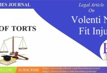 Volenti Non Fit Injuria Volenti Non Fit Injuria