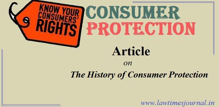 The History of Consumer Protection