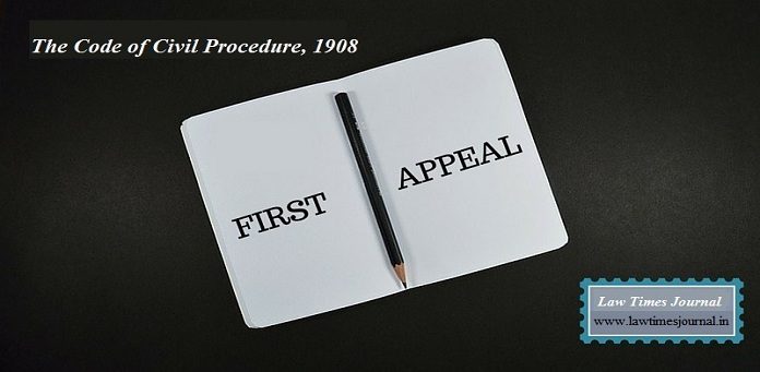 First appeal
