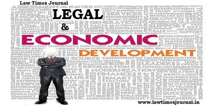 India's economic development vis-a-vis iys legal development