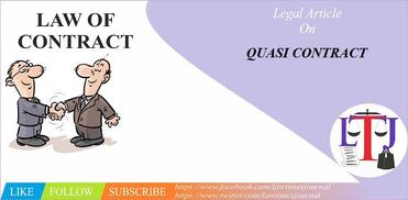 what is quasi contract