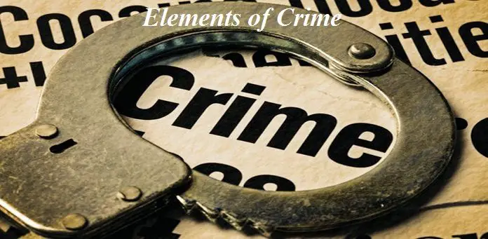 Elements of crime