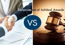 Enforcement of Arbitral Awards Enforcement of Arbitral Awards