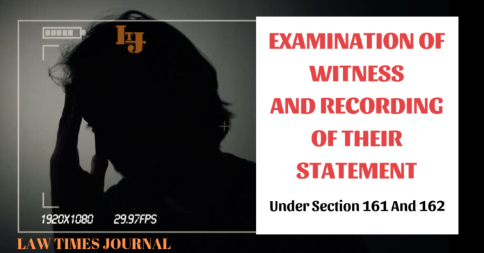 examination of witnesses