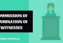 Commission of examination of witnesses examining witnesses