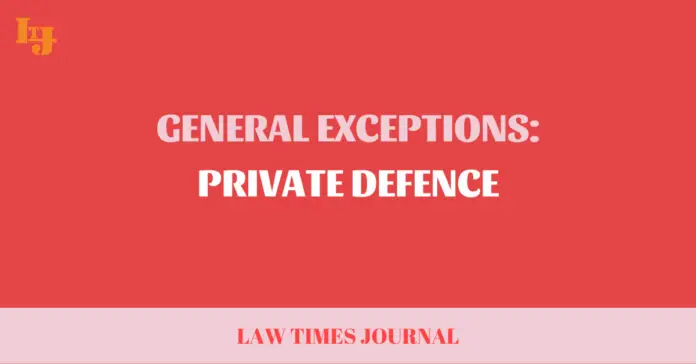 private defence