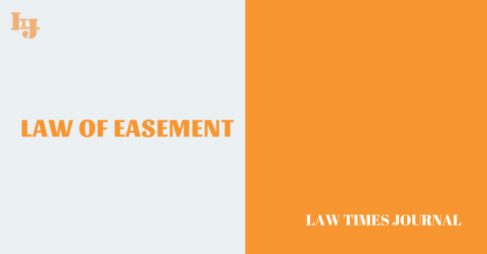 Law of Easement