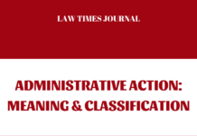 Administrative Action administrative action