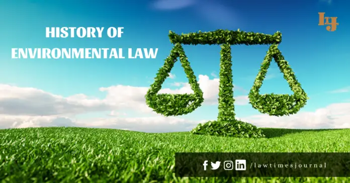 History of Environmental Law