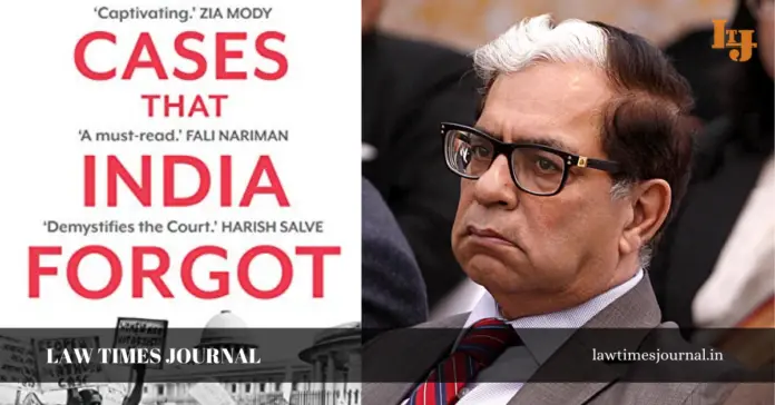 Collegium system needs reconsideration: Justice (retd.) A.K Sikri at the launch of the book “The Cases that India forgot” by Chintan Chandrachud