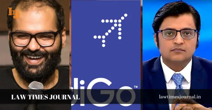Comedian Kunal Kamra sends legal notice to Indigo Airlines seeking revocation of the six-month ban imposed on him in the wake of a recent incident involving journalist Arnab Goswami
