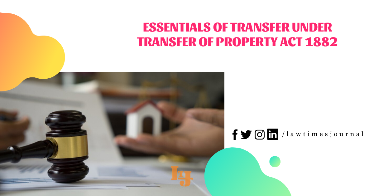 transfer of property act case study