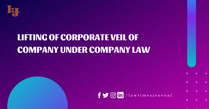 lifting the corporate veil