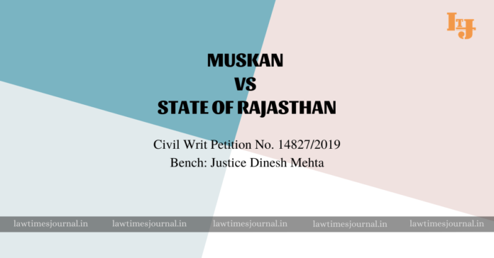 Muskan vs. State of Rajasthan