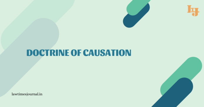 doctrine of causation