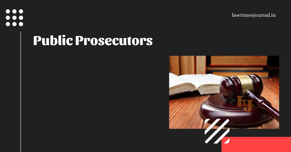 provisions concerning prosecution