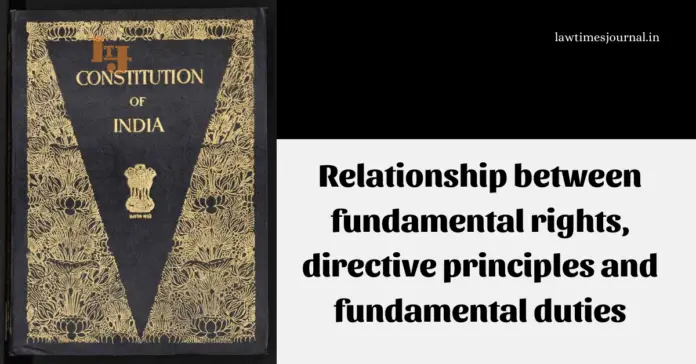Relationship between Fundamental Rights, Directive Principles and Fundamental Duties