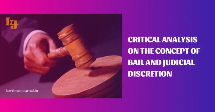 Bail and Judicial Discretion