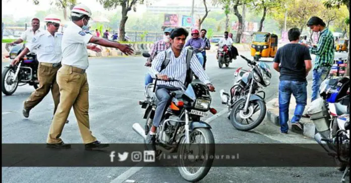 State proposes suspension of Licence for 3 months for Driving without Helmet