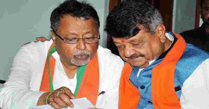 Investigation against BJP leaders Mukul Roy, Kailash Vijayvargiya stayed by Calcutta HC