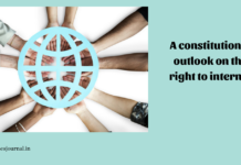 A constitutional outlook on the right to internet A constitutional outlook on the right to internet