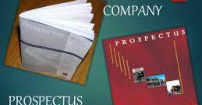 The prospectus is nothing